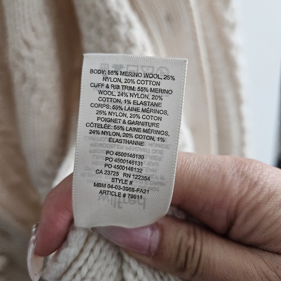 Wilfred Alps Knit Cardigan Size Medium (Oversized Fit) - Picture 6 of 9